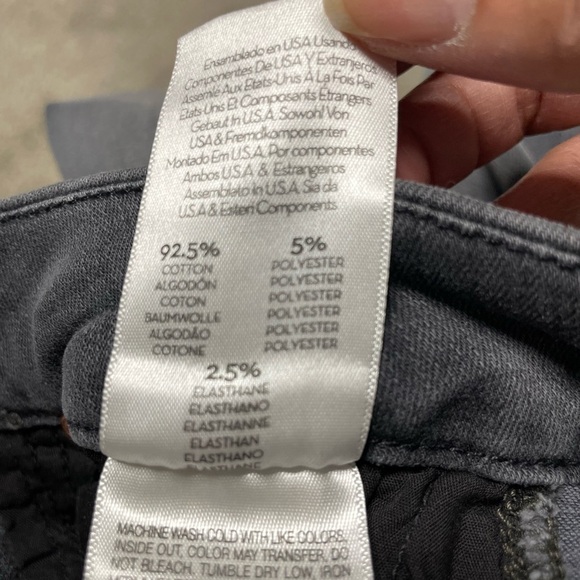 Mother High Waisted Looker Ankle Fray Color Dancing in the moonlight 25 Stretch - Picture 8 of 15